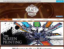 Tablet Screenshot of flagt.com